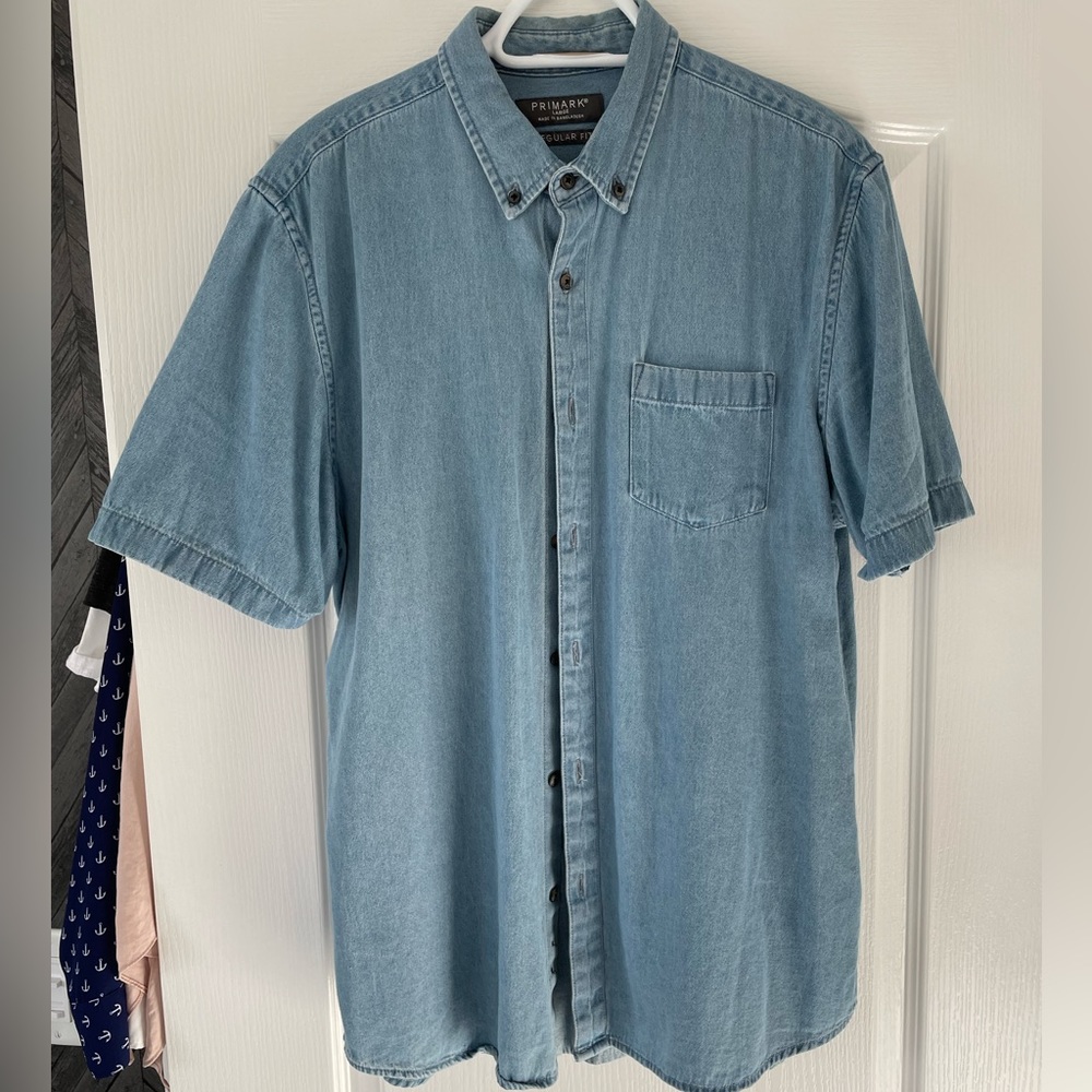 Mens Primark Denim shirt - size L